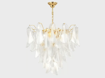 RONDINI - Murano glass chandelier by Sogni Di Cristallo - view 2